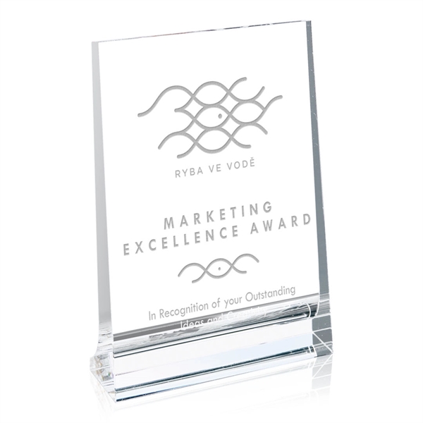 Footed Plaque (Vertical) - Optical.... from ASI 84592 St Regis Group / St Regis