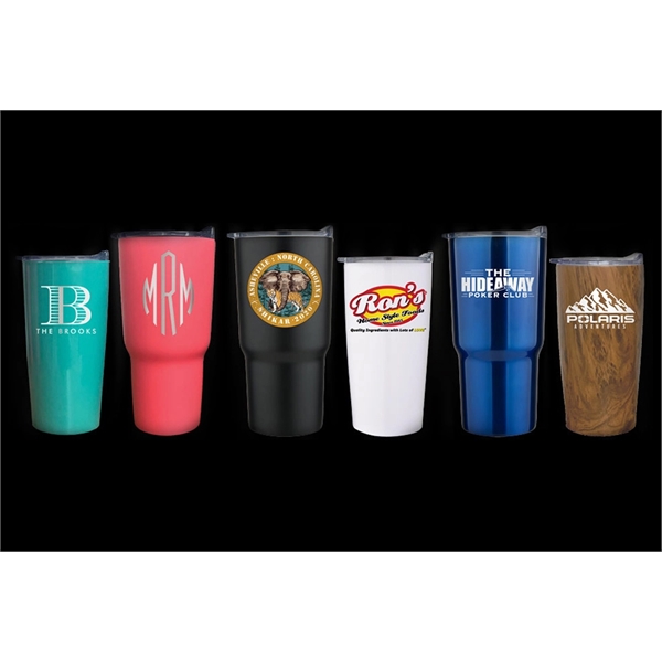 20 oz. stainless tumbler in a variety of color choices.... from ASI 79541 Print Appeal,Inc. / Print Appeal
