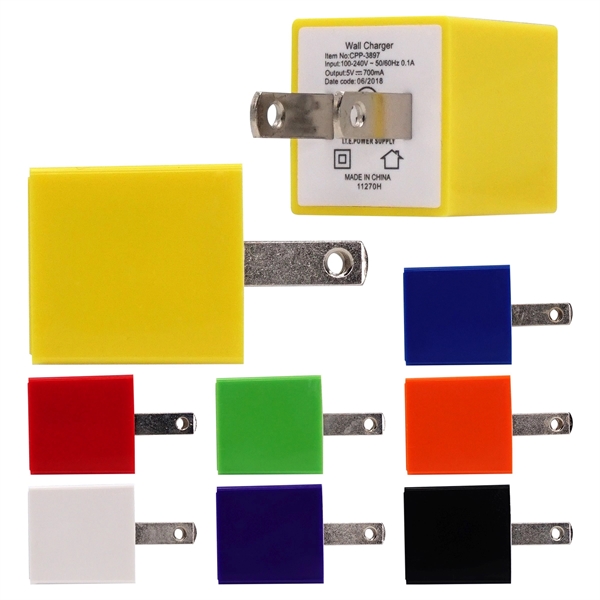 UL Square USB Wall Charger... from ASI 30208 A P Specialties / AP Specialties