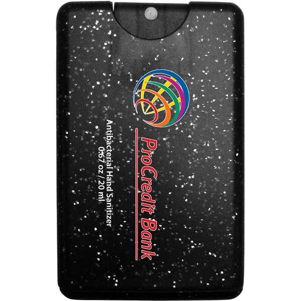 2.18"x 3.42 credit-card sized hand sanitizer dispenser with  20 ml... from ASI 90807 Tekweld