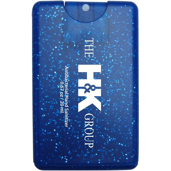 2.18"x 3.42 credit-card sized hand sanitizer dispenser with  20 ml... from ASI 90807 Tekweld