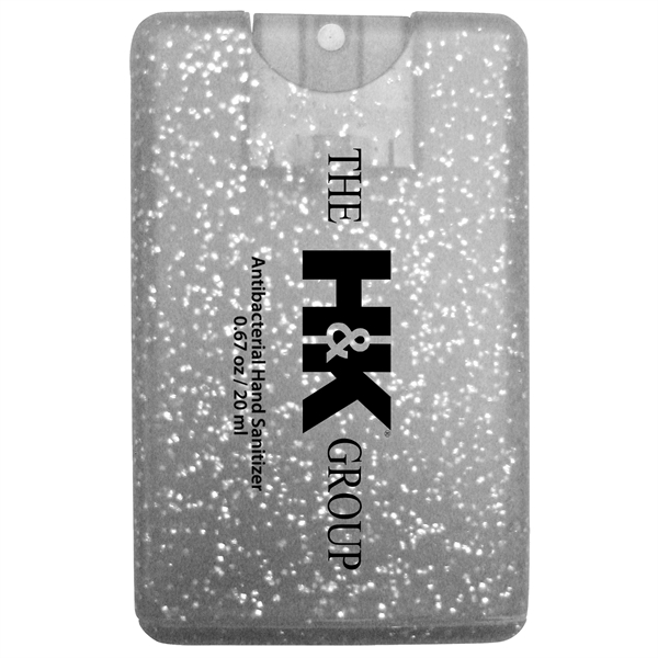 2.18"x 3.42 credit-card sized hand sanitizer dispenser with  20 ml... from ASI 90807 Tekweld