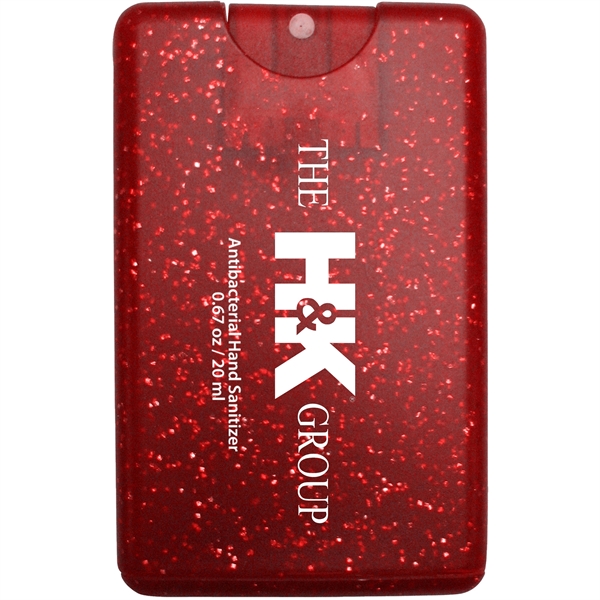 2.18"x 3.42 credit-card sized hand sanitizer dispenser with  20 ml... from ASI 90807 Tekweld