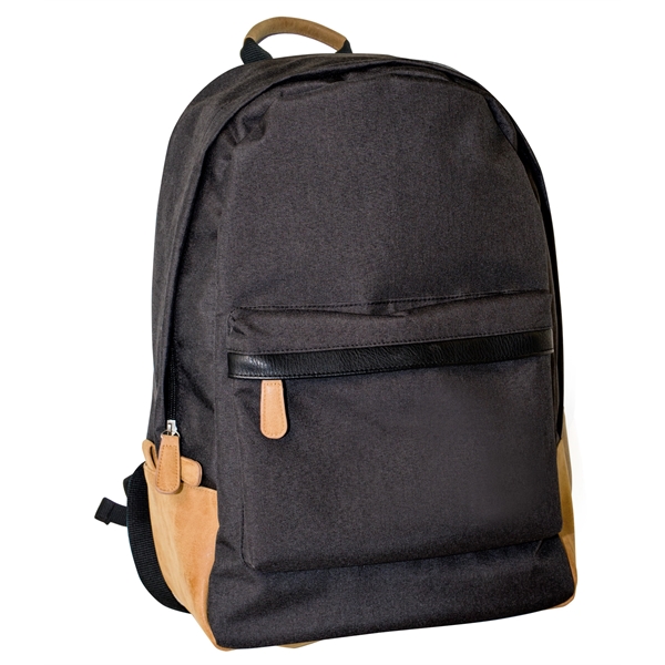 17" x 14" x 5" 210 Denier and polyester backpack with... from ASI 76730 Peerless Umbrella Co Inc / Threads By Peerless