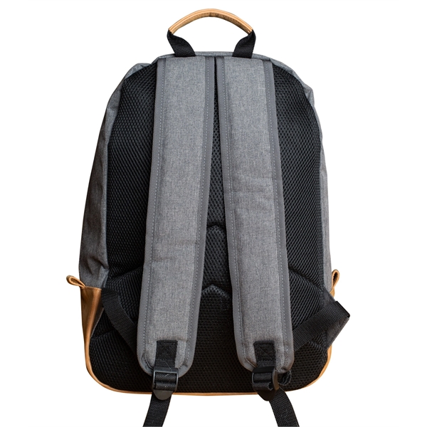 17" x 14" x 5" 210 Denier and polyester backpack with... from ASI 76730 Peerless Umbrella Co Inc / Threads By Peerless