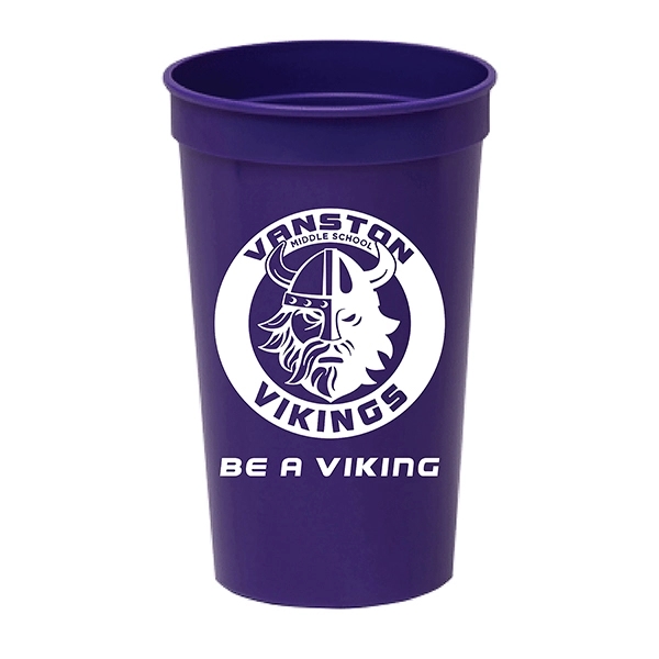 22 oz. USA-Made, Colored Stadium Cups are the perfect marketing tool... from ASI 80060 VisionUSA