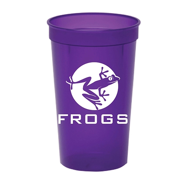 22 oz. USA-Made, Colored Stadium Cups are the perfect marketing tool... from ASI 80060 VisionUSA
