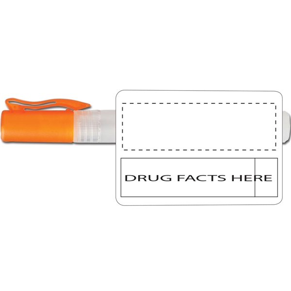 66.5% Alcohol hand sanitizer in a clip cap sprayer enriched with... from ASI 58805 HPC Global