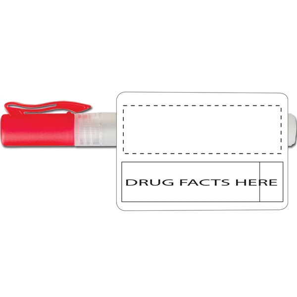 66.5% Alcohol hand sanitizer in a clip cap sprayer enriched with... from ASI 58805 HPC Global