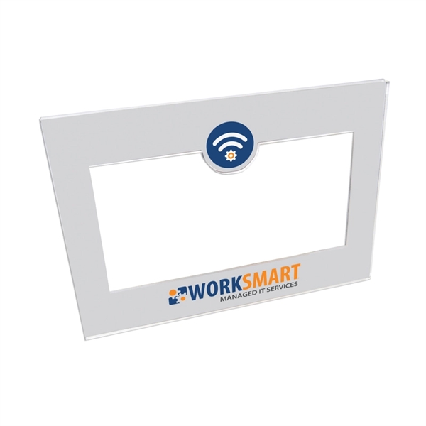 Acrylic magnetic picture frame.... from ASI 72521 Morris Magnets / Laser Cuts