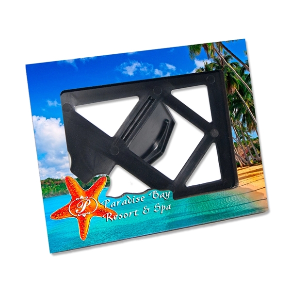 1/4" thick acrylic easel frames.... from ASI 72521 Morris Magnets / Laser Cuts