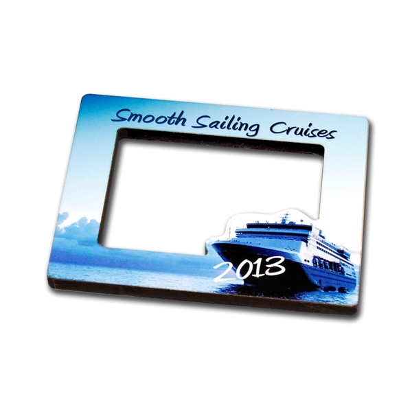 1/4' thick magnetic wooden picture frames.... from ASI 72521 Morris Magnets / Laser Cuts