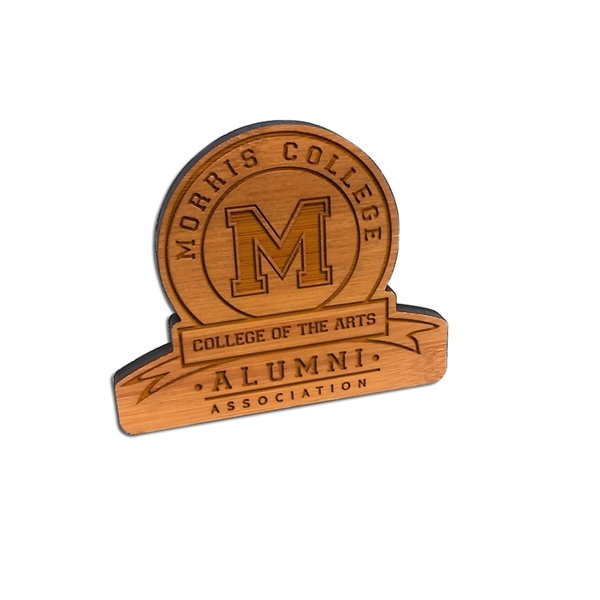 1/4" thick, laser etched bamboo desk signs.... from ASI 72521 Morris Magnets