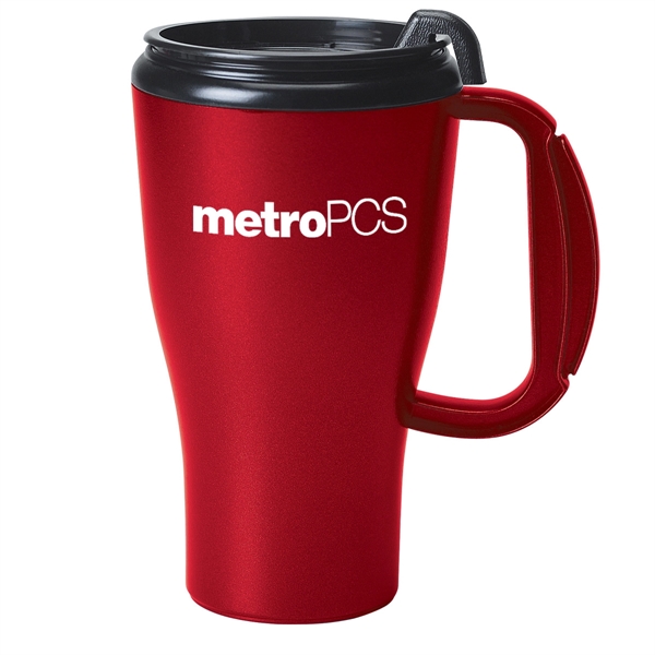 16 Oz. Omega Mug With Slider Lid. High Gloss Finish. ... from ASI 61125 Hit Promotional Products / Hit®