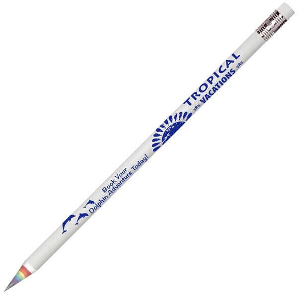 Boasting a rainbow taper made from 100% recycled newspaper that is... from ASI 86850 Shepenco/Shelbyville Pencil Co, Inc / SHEPENCO® Shelbyville Pencil Company