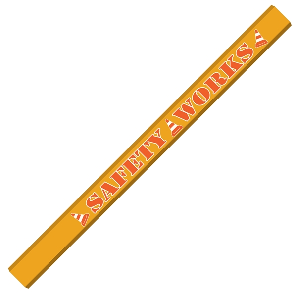 Flat barrel pencil with flat medium core offers value.... from ASI 86850 Shepenco/Shelbyville Pencil Co, Inc / SHEPENCO® Shelbyville Pencil Company