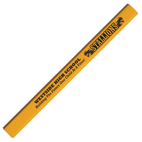 Appaloosa carpenter pencil with a medium core for carpenters and contractors.... from ASI 86850 Shepenco/Shelbyville Pencil Co, Inc / SHEPENCO® Shelbyville Pencil Company
