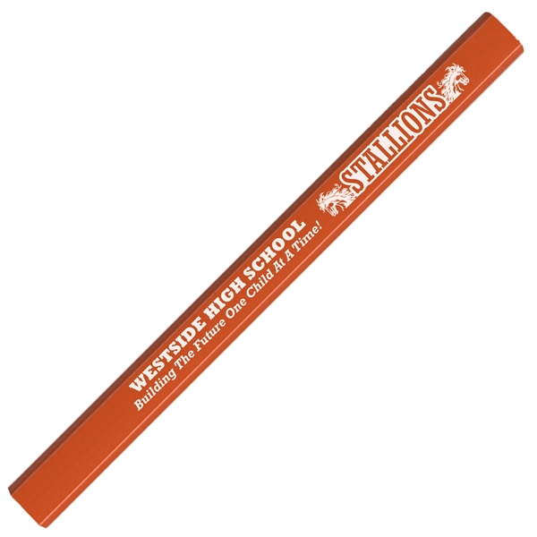 Appaloosa carpenter pencil with a medium core for carpenters and contractors.... from ASI 86850 Shepenco/Shelbyville Pencil Co, Inc / SHEPENCO® Shelbyville Pencil Company