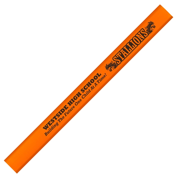 Appaloosa carpenter pencil with a medium core for carpenters and contractors.... from ASI 86850 Shepenco/Shelbyville Pencil Co, Inc / SHEPENCO® Shelbyville Pencil Company