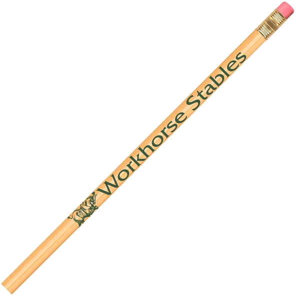 #2 pencil with red eraser and colorful barrel.... from ASI 86850 Shepenco/Shelbyville Pencil Co, Inc / SHEPENCO® Shelbyville Pencil Company