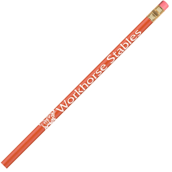#2 pencil with red eraser and colorful barrel.... from ASI 86850 Shepenco/Shelbyville Pencil Co, Inc / SHEPENCO® Shelbyville Pencil Company