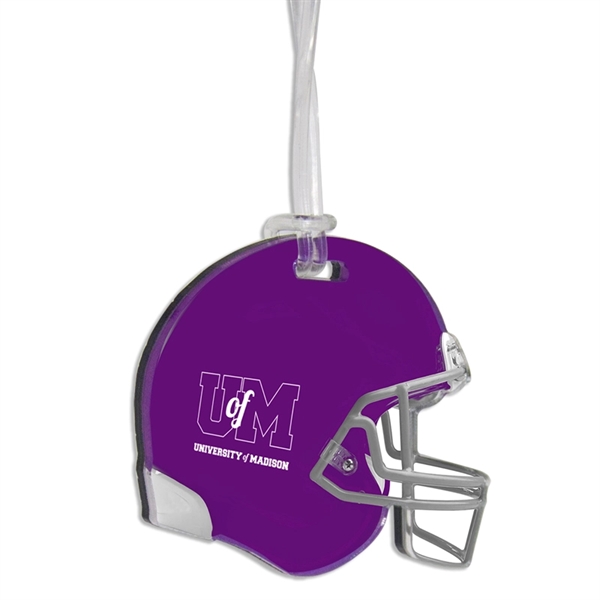 Acrylic luggage bag tags with a full color graphic under its... from ASI 72521 Morris Magnets / Laser Cuts