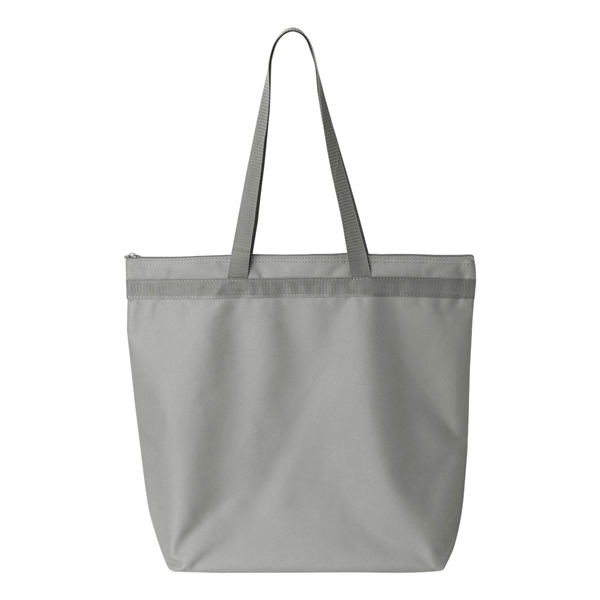 Recycled zipper tote. Blank product.... from ASI 84358 S&S Activewear