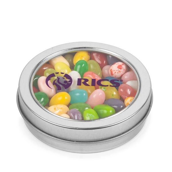 Top-view window tins filled with candy.... from ASI 44900 NC Custom (CI/Lanco) / Lanco