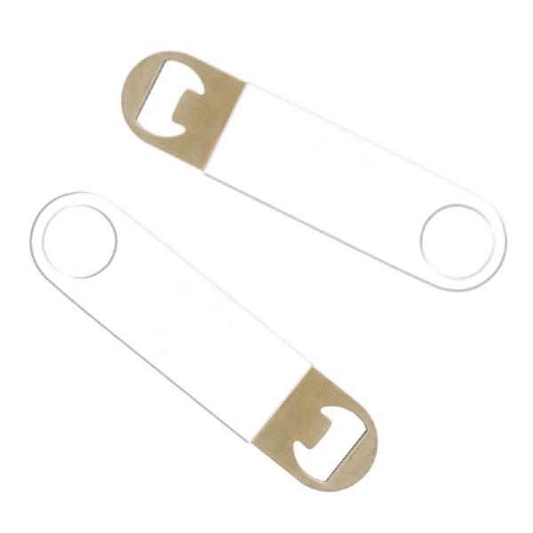 Bottle opener made of stainless steel and vinyl with a slip-free... from ASI 62677 iline PROMO (The Innovative Line) / iline (The Innovative Line)