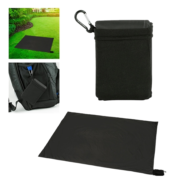 Waterproof Picnic Blanket-in-a-Pouch... from ASI 31517 Admart Products
