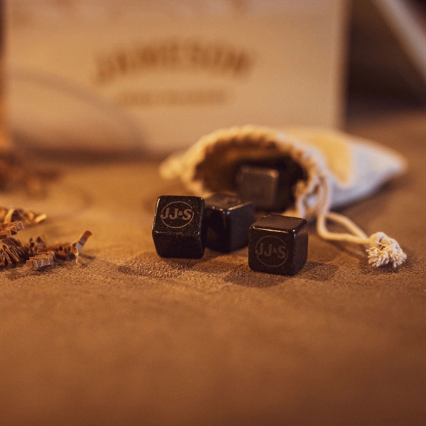 Wooden giftbox with two 8 oz. whiskey glasses and two sets... from ASI 88060 Snugz/USA Inc / SnugZ USA®