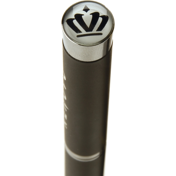 Sleek contemporary twist action executive pen in high gloss finish with... from ASI 61966 HPG / Hub Pen