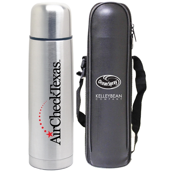 12 Oz. Thermal insulated bottle with bag.... from ASI 36988 Artek USA Inc / Artek™