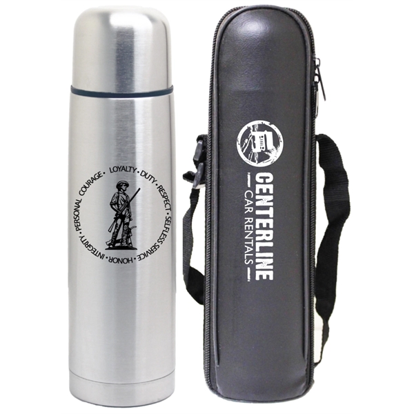 12 Oz. Thermal insulated bottle with bag.... from ASI 36988 Artek USA Inc / Artek™