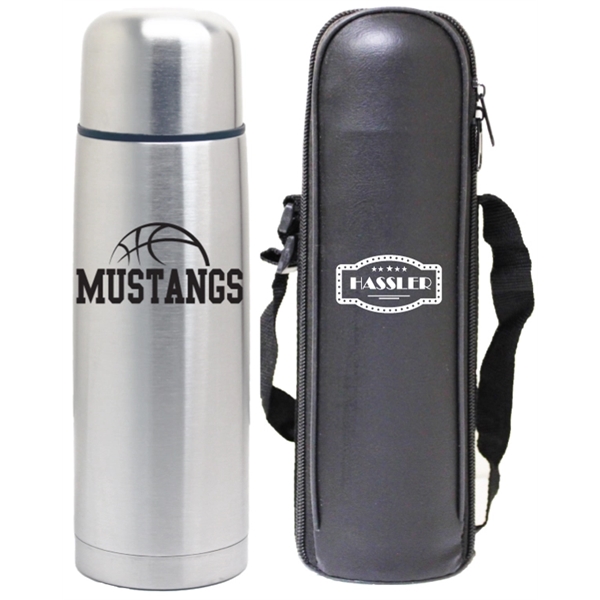 12 Oz. Thermal insulated bottle with bag.... from ASI 36988 Artek USA Inc / Artek™