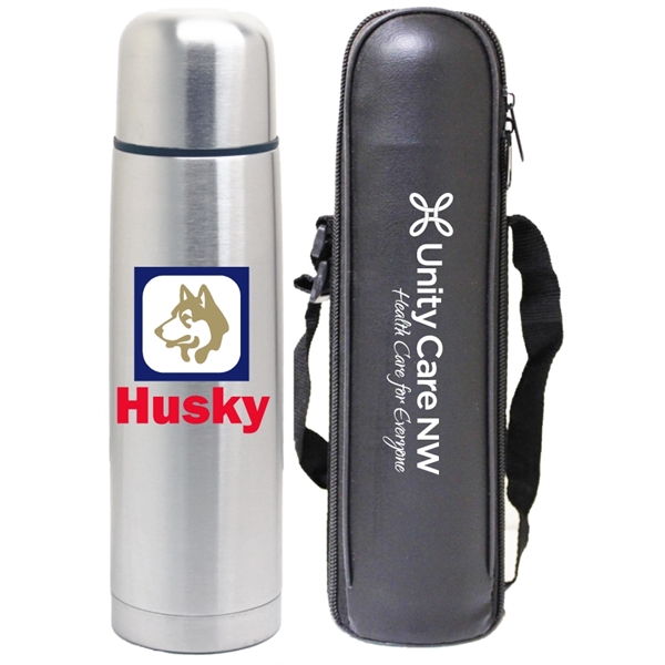 12 Oz. Thermal insulated bottle with bag.... from ASI 36988 Artek USA Inc / Artek™