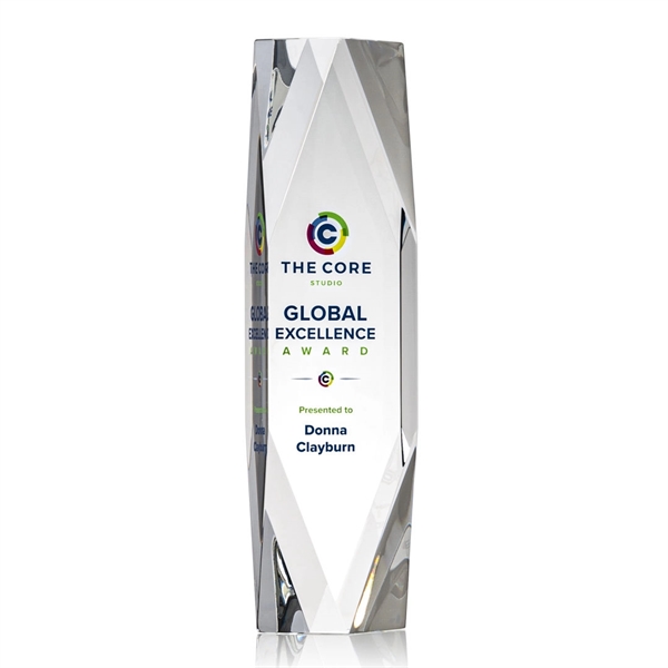 The majestic Optical Crystal Delta Award is a stunning recognition piece,... from ASI 84592 St Regis Group / St Regis