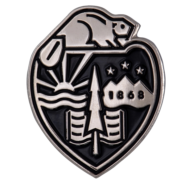 Die struck brass lapel pins in assorted shapes and sizes in... from ASI 52263 EMT / EMT