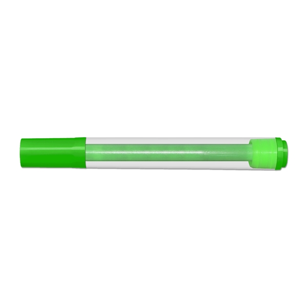 Clear barrel jumbo highlighter with broad chisel tip.  Made in... from ASI 67675 Liqui-Mark Corp