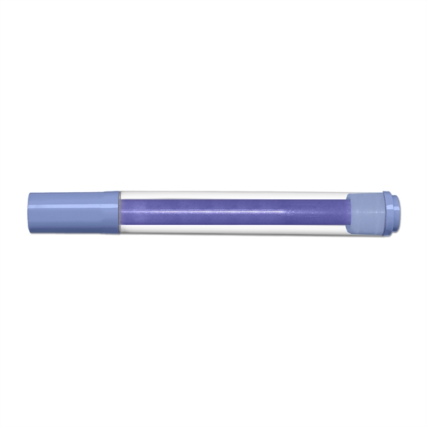 Clear barrel jumbo highlighter with broad chisel tip.  Made in... from ASI 67675 Liqui-Mark Corp