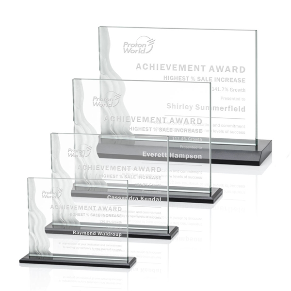 Jade crystal award with a marble base.... from ASI 84592 St Regis Group / St Regis