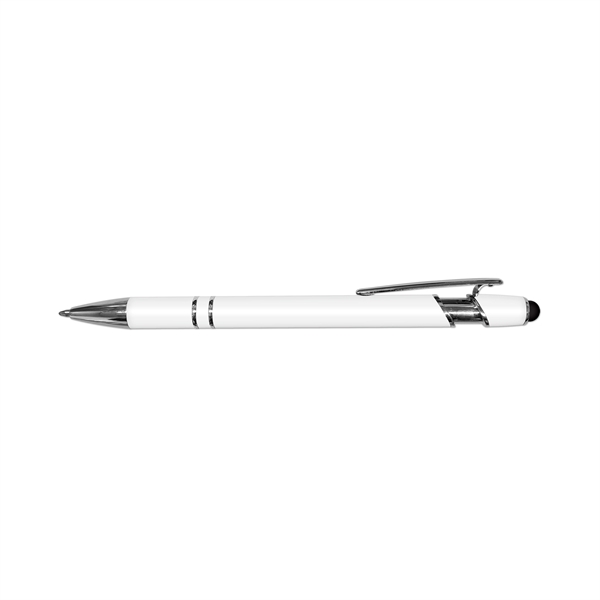 The iWriter Exec Soft-Touch Rubberized Metal Ball Point Pen with stylus.... from ASI 67675 Liqui-Mark Corp