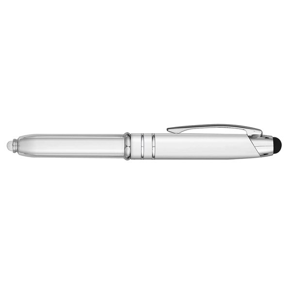 iWriter Glow Metal Stylus Pen with LED Light. Black writing ink.... from ASI 67675 Liqui-Mark Corp