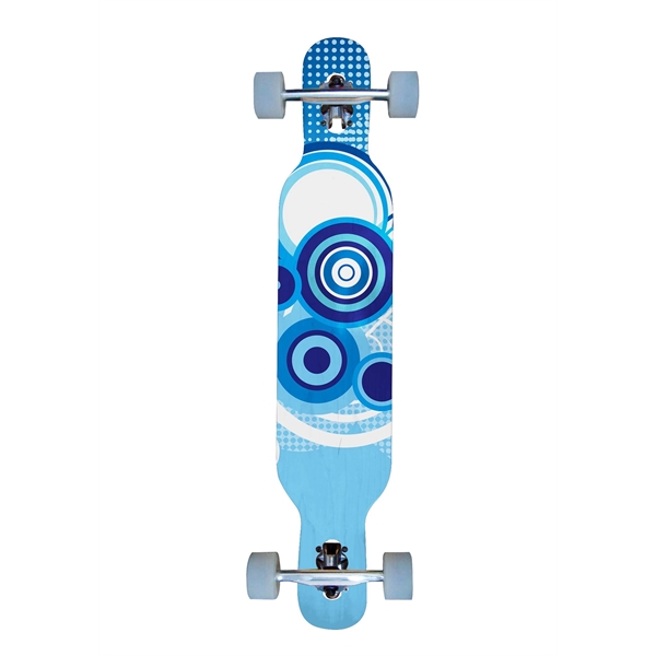 Made of 9 ply cold-pressed Maple, this complete Longboard comes fully... from ASI 72657 Active Life Promo