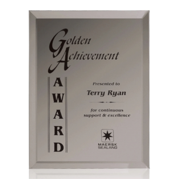 These outstanding mirror plaques frame your words of achievement with deep... from ASI 84592 St Regis Group / St Regis