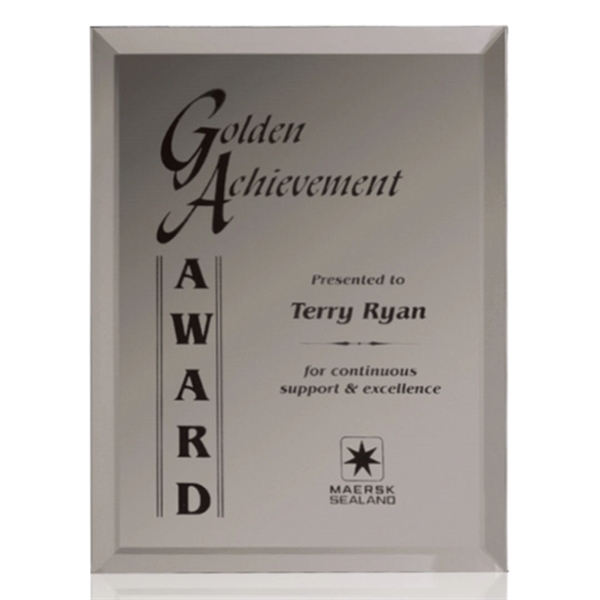 These outstanding mirror plaques frame your words of achievement with deep... from ASI 84592 St Regis Group / St Regis