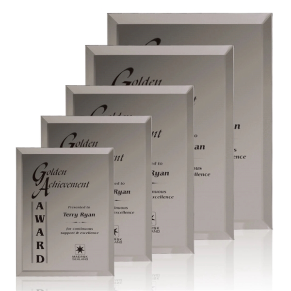 These outstanding mirror plaques frame your words of achievement with deep... from ASI 84592 St Regis Group / St Regis