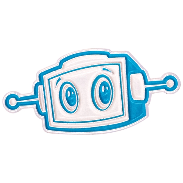 Custom die struck enamel lap pins in assorted sizes and finishes... from ASI 52263 EMT / EMT