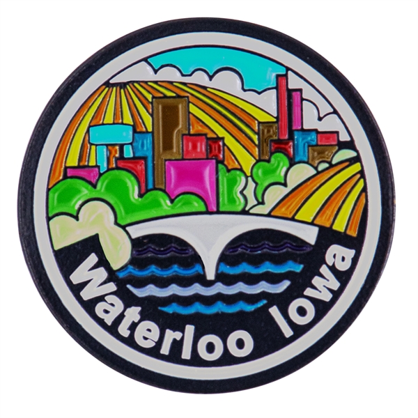 Custom die struck enamel lap pins in assorted sizes and finishes... from ASI 52263 EMT / EMT