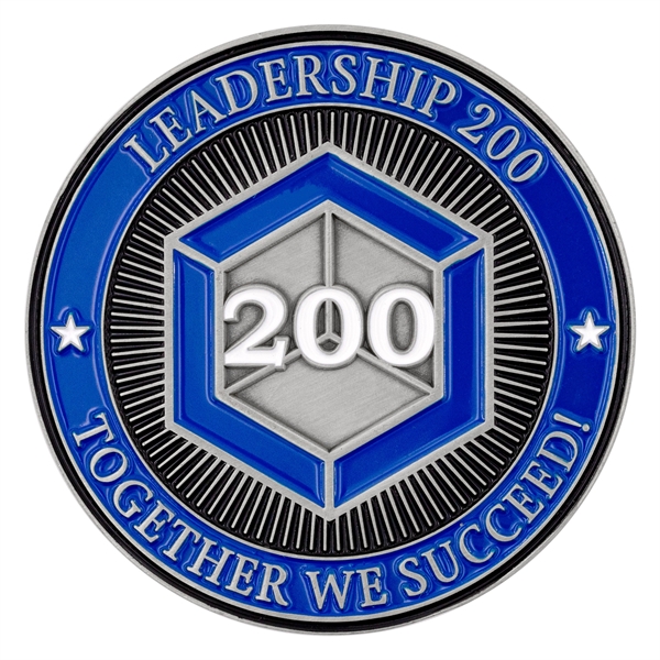 Brass die struck challenge coins in assorted sizes with 2D imprint... from ASI 52263 EMT / EMT